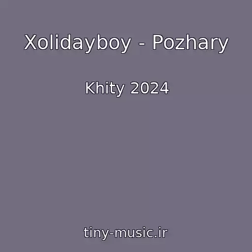 کاور آهنگ Xolidayboy - Pozhary از Khity 2024