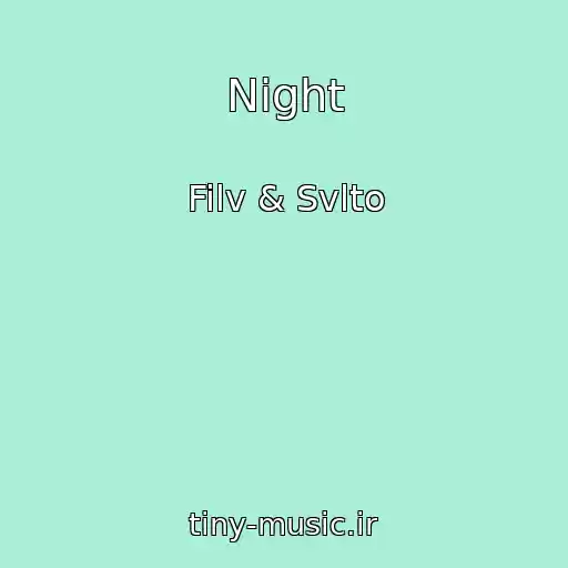 کاور آهنگ Night از Filv & Svlto