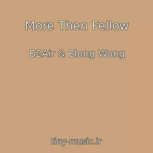 کاور آهنگ More Then Fellow از B2Air & Elong Wong