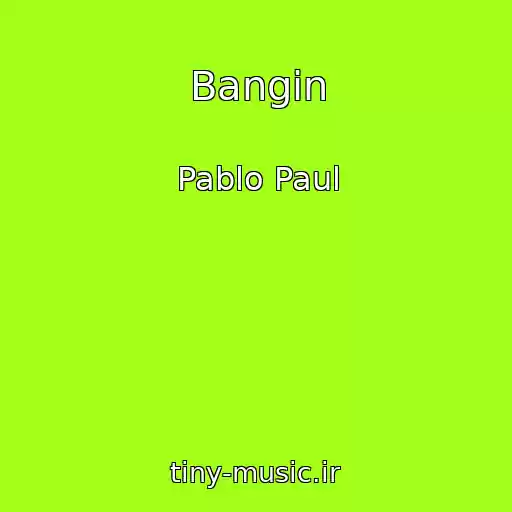کاور آهنگ Bangin از Pablo Paul