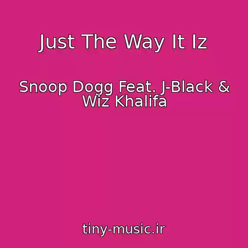کاور آهنگ Just The Way It Iz از Snoop Dogg Feat. J-Black & Wiz Khalifa
