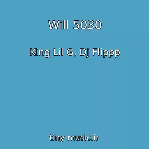 کاور آهنگ Will 5030 از King Lil G, Dj Flippp