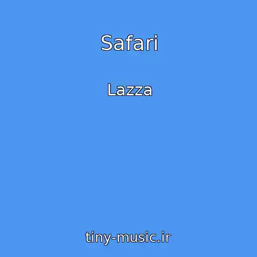 کاور آهنگ Safari از Lazza