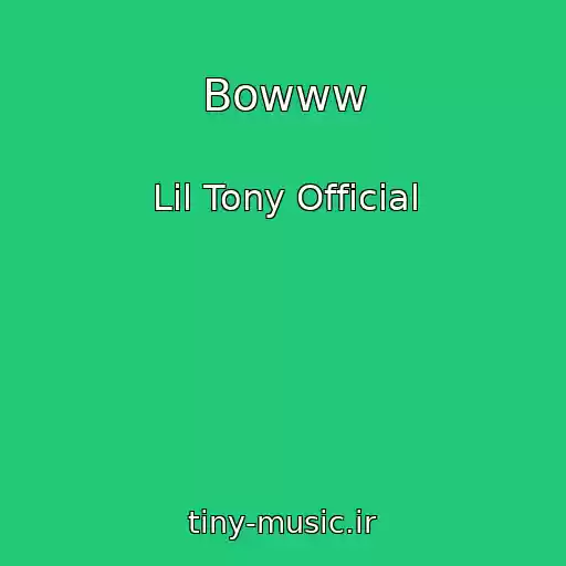 کاور آهنگ Bowww از Lil Tony Official
