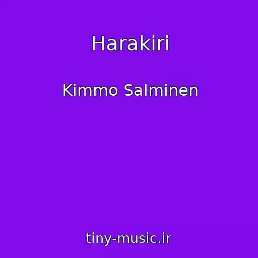 کاور آهنگ Harakiri از Kimmo Salminen