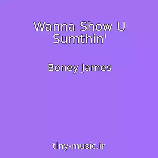 کاور آهنگ Wanna Show U Sumthin' از Boney James