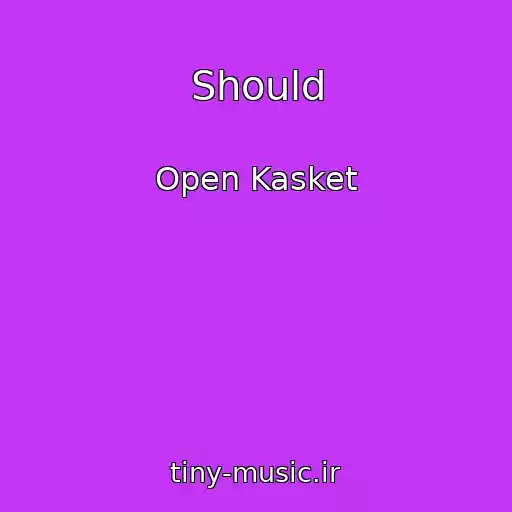 کاور آهنگ Should از Open Kasket