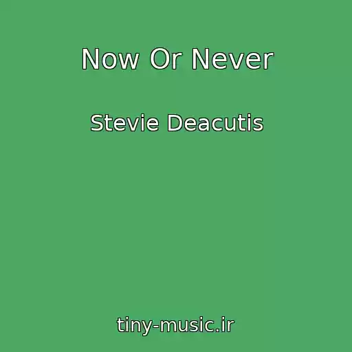 کاور آهنگ Now Or Never از Stevie Deacutis