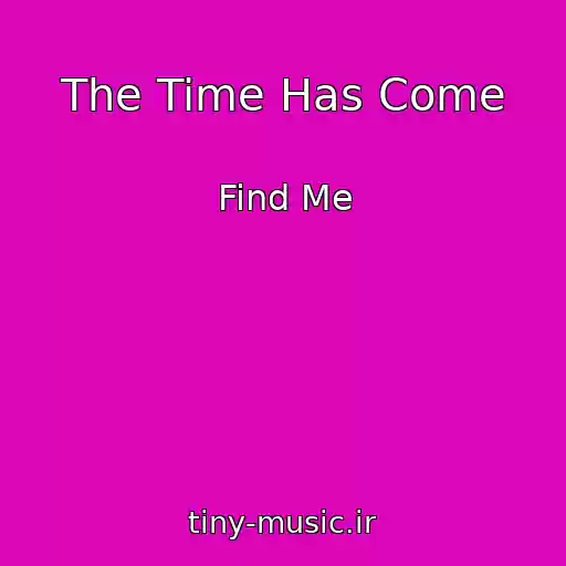 کاور آهنگ The Time Has Come از Find Me