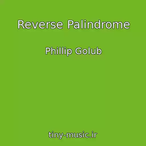 کاور آهنگ Reverse Palindrome از Phillip Golub
