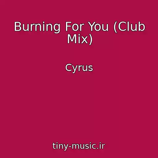 کاور آهنگ Burning For You (Club Mix) از Cyrus