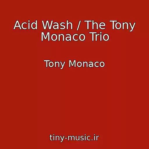 کاور آهنگ Acid Wash / The Tony Monaco Trio از Tony Monaco