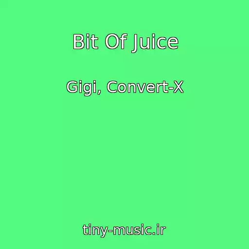کاور آهنگ Bit Of Juice از Gigi, Convert-X
