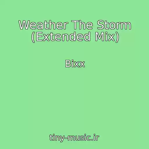 کاور آهنگ Weather The Storm (Extended Mix) از Bixx