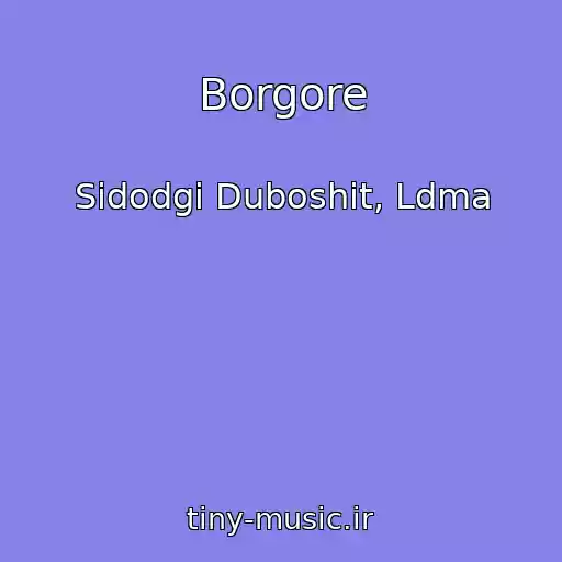 کاور آهنگ Borgore از Sidodgi Duboshit, Ldma