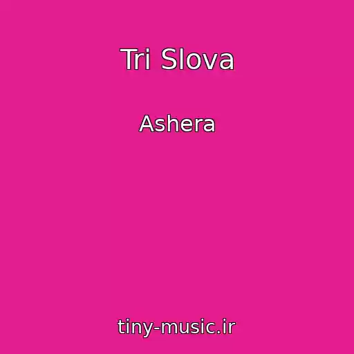 کاور آهنگ Tri Slova از Ashera