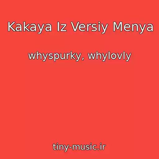 کاور آهنگ Kakaya Iz Versiy Menya از ​whyspurky, ​whylovly