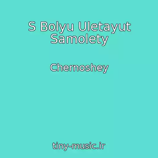 کاور آهنگ S Bolyu Uletayut Samolety از Chernoshey