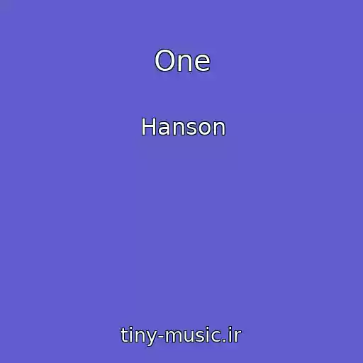 کاور آهنگ One از Hanson