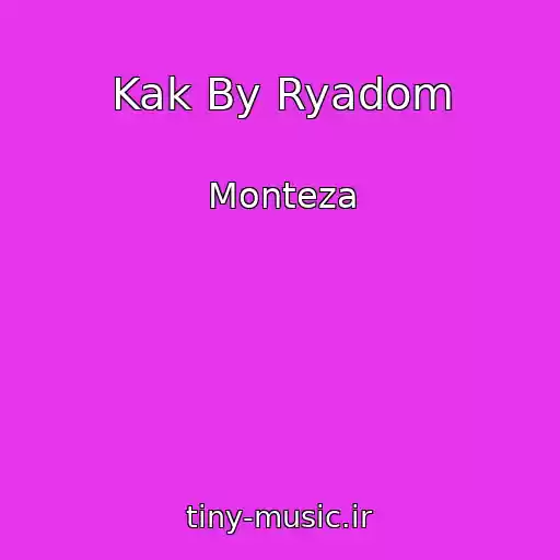 کاور آهنگ Kak By Ryadom از Monteza