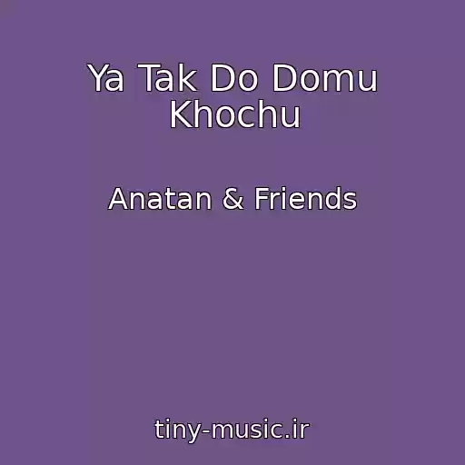 کاور آهنگ Ya Tak Do Domu Khochu از Anatan & Friends