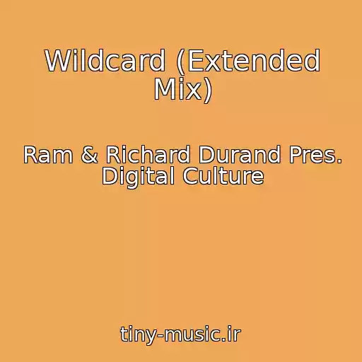 کاور آهنگ Wildcard (Extended Mix) از Ram & Richard Durand Pres. Digital Culture