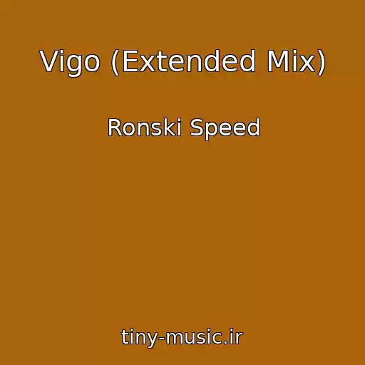 کاور آهنگ Vigo (Extended Mix) از Ronski Speed