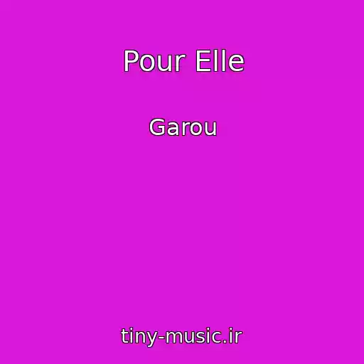 کاور آهنگ Pour Elle از Garou