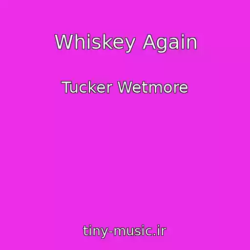 کاور آهنگ Whiskey Again از Tucker Wetmore