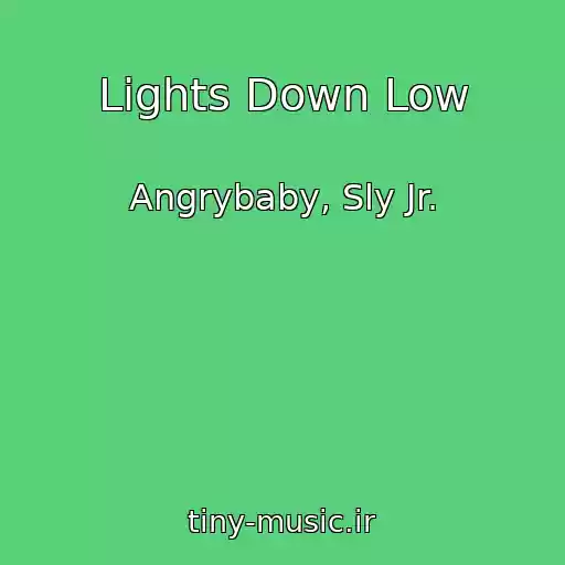کاور آهنگ Lights Down Low از Angrybaby, Sly Jr.