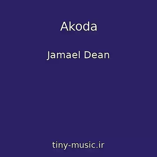 کاور آهنگ Akoda از Jamael Dean