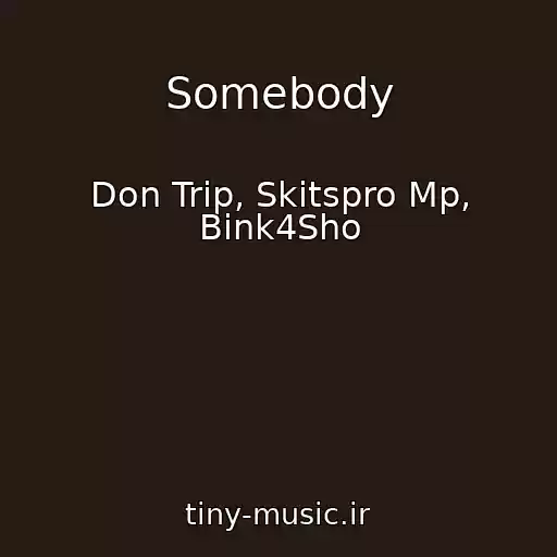 کاور آهنگ Somebody از Don Trip, Skitspro Mp, Bink4Sho