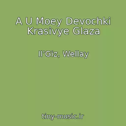 کاور آهنگ A U Moey Devochki Krasivye Glaza از Il’Giz, Wellay