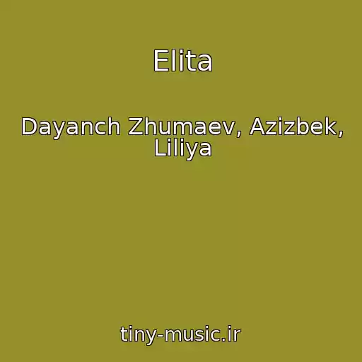 کاور آهنگ Elita از Dayanch Zhumaev, Azizbek, Liliya