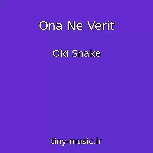 کاور آهنگ Ona Ne Verit از Old Snake